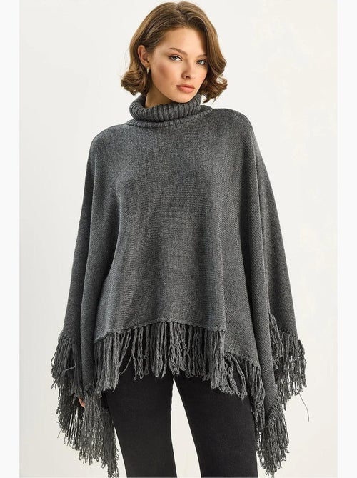 Manteau oversize croisé texturé lucci - Kiabi Manteau oversize croisé texturé lucci - Kiabi