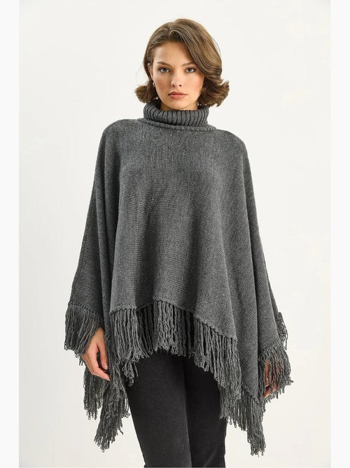 Manteau oversize croisé texturé lucci - Kiabi Manteau oversize croisé texturé lucci - Kiabi