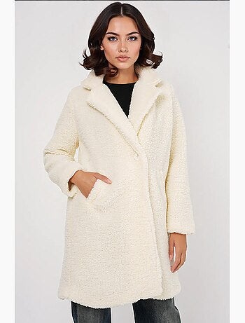 Manteau surdimensionné en fausse fourrure bdart