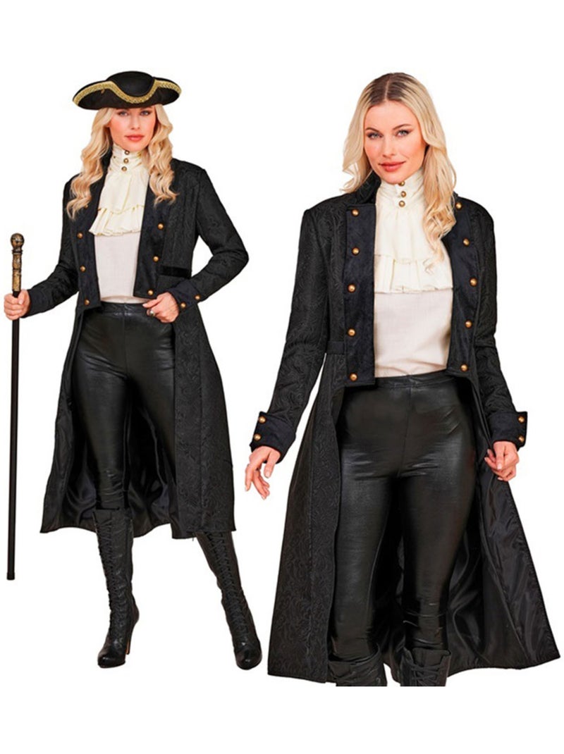 Manteau victorien noir pour femme Multicolore - Kiabi