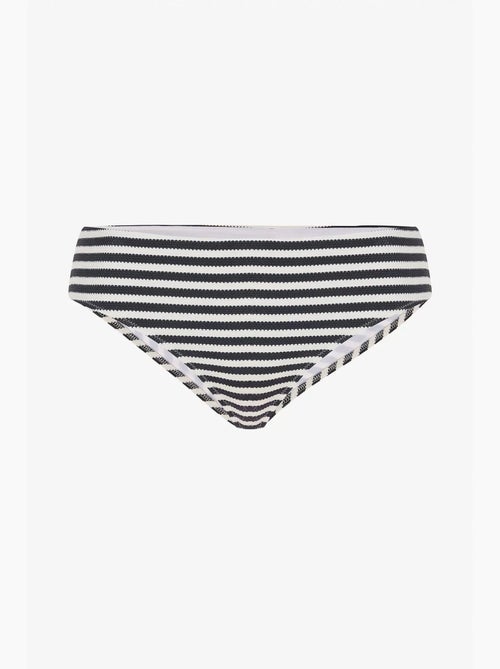 Marbel hipster gestreepte bikinibroekje penti - Kiabi Marbel hipster gestreepte bikinibroekje penti - Kiabi
