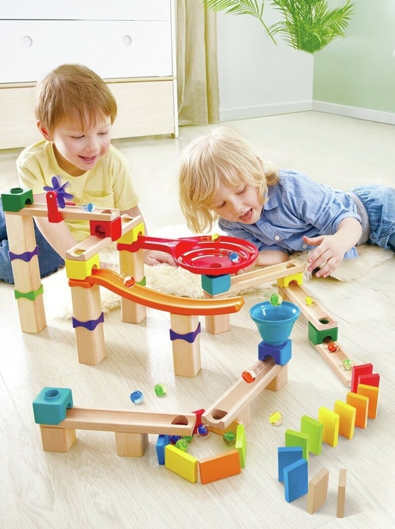 Marble run - Circuit de billes Course de vitesse Multicolore - Kiabi