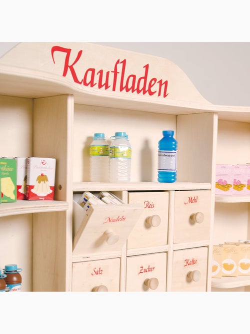 Marchande en bois + caisse enregistreuse et accessoires ROBA - Kiabi