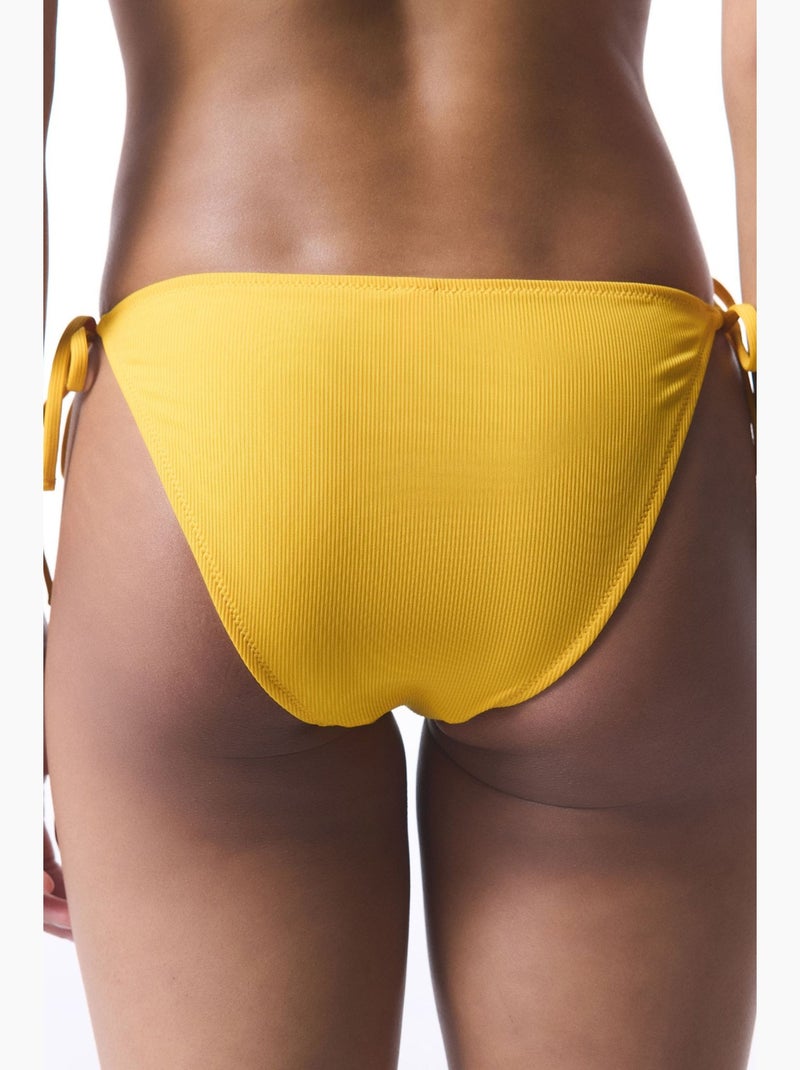 Marigold bikinibroekje met minimale snit penti Citroengeel - Kiabi