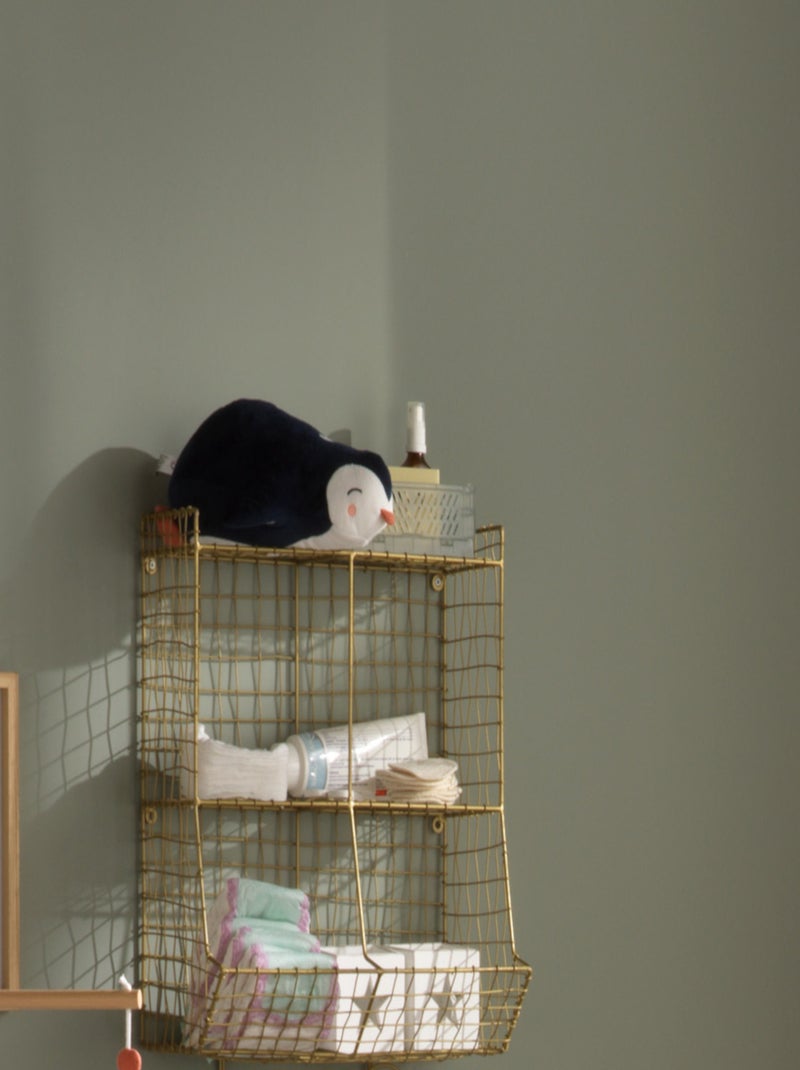 Marineblauwe pinguïnknuffel Blauw - Kiabi