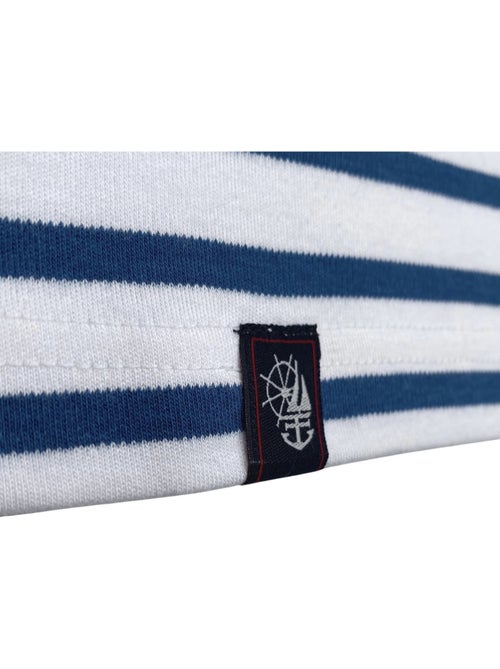 Marinière 'Breizh Océan' Homme ou Femme, T-shirt rayé mixte manches courtes - Kiabi