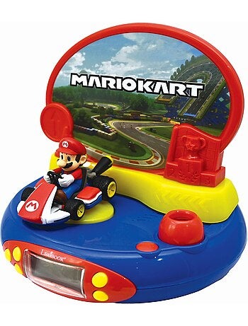 Mario kart 3d karakter projectorklok met geluiden uit het videospel