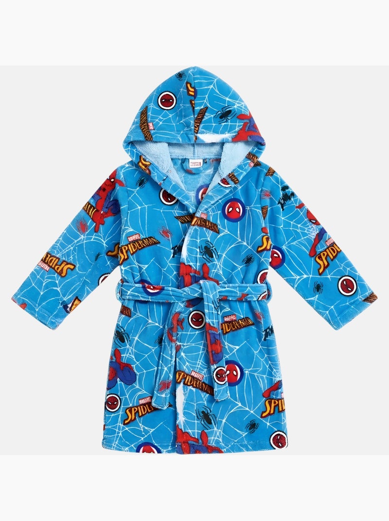 Marvel - Badjas Spiderman jongen Blauw - Kiabi