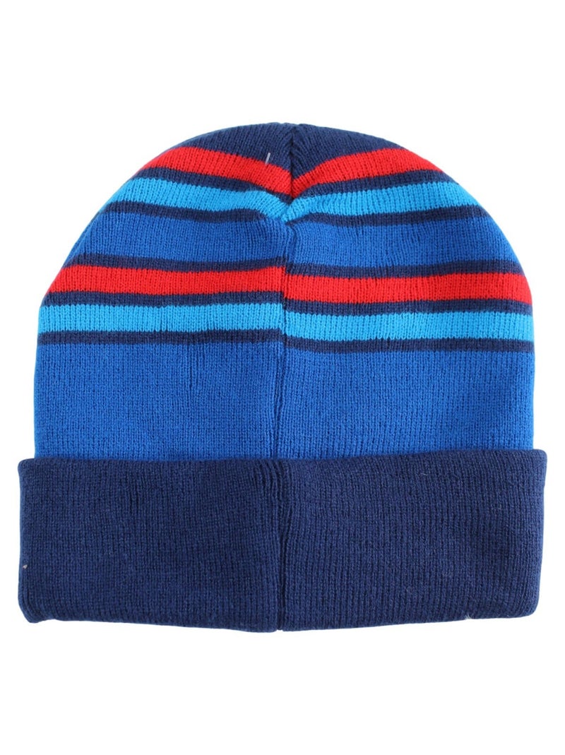 Marvel - Bonnet garçon à motif Bleu marine - Kiabi