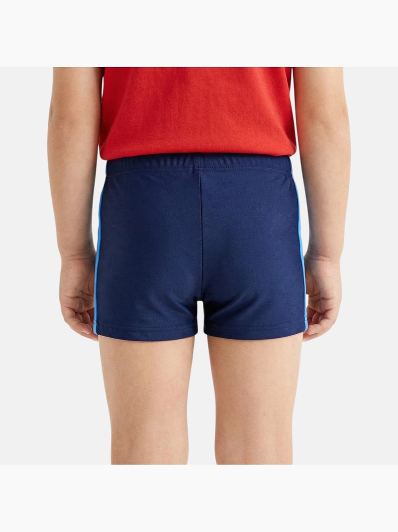 Marvel - Boxer zwemshort jongen Marineblauw - Kiabi