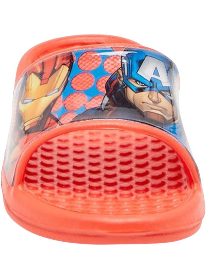 Marvel - Claquette de bain avec imprimé Rouge - Kiabi
