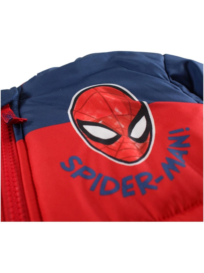Marvel - Doudoune gar?on avec logo 2 couleurs Rouge - Kiabi