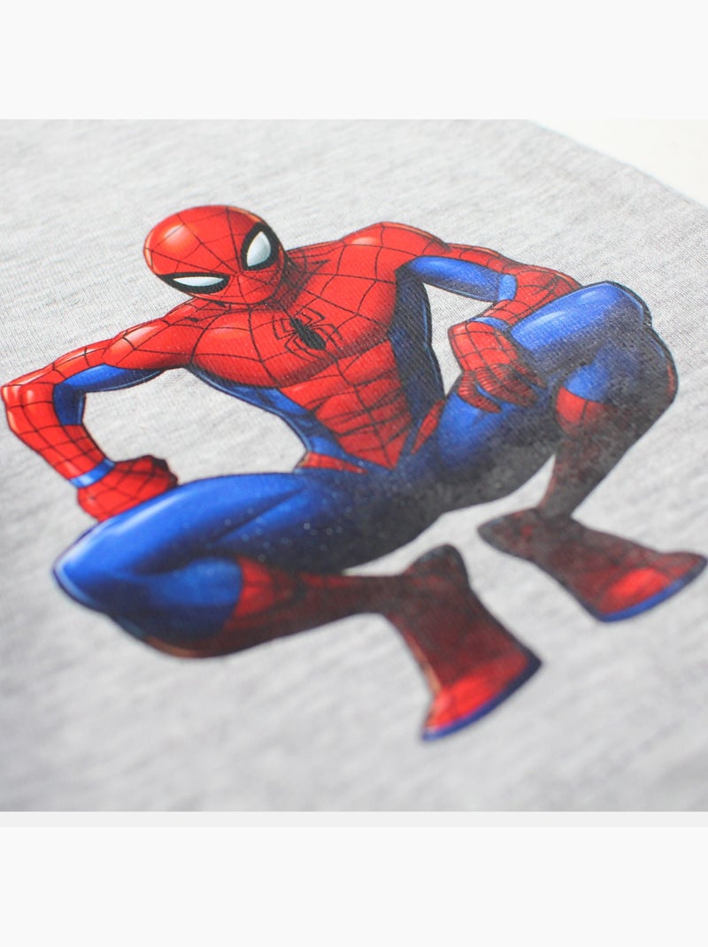 Marvel - Ensemble garçon T-shirt manches courtes et short Gris - Kiabi