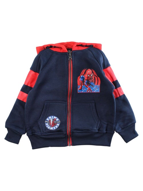 Marvel - Ensemble jogging garçon veste capuche et pantalon à imprimé - Kiabi