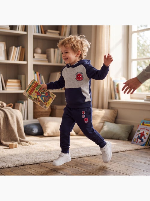 Marvel - ensemble sweat à capuche et pantalon de jogging imprimés, poche kangourou - Kiabi