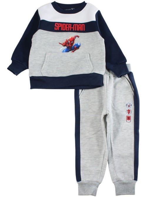 Marvel - Ensemble sweat et pantalon jogging garçon à imprimé - Kiabi