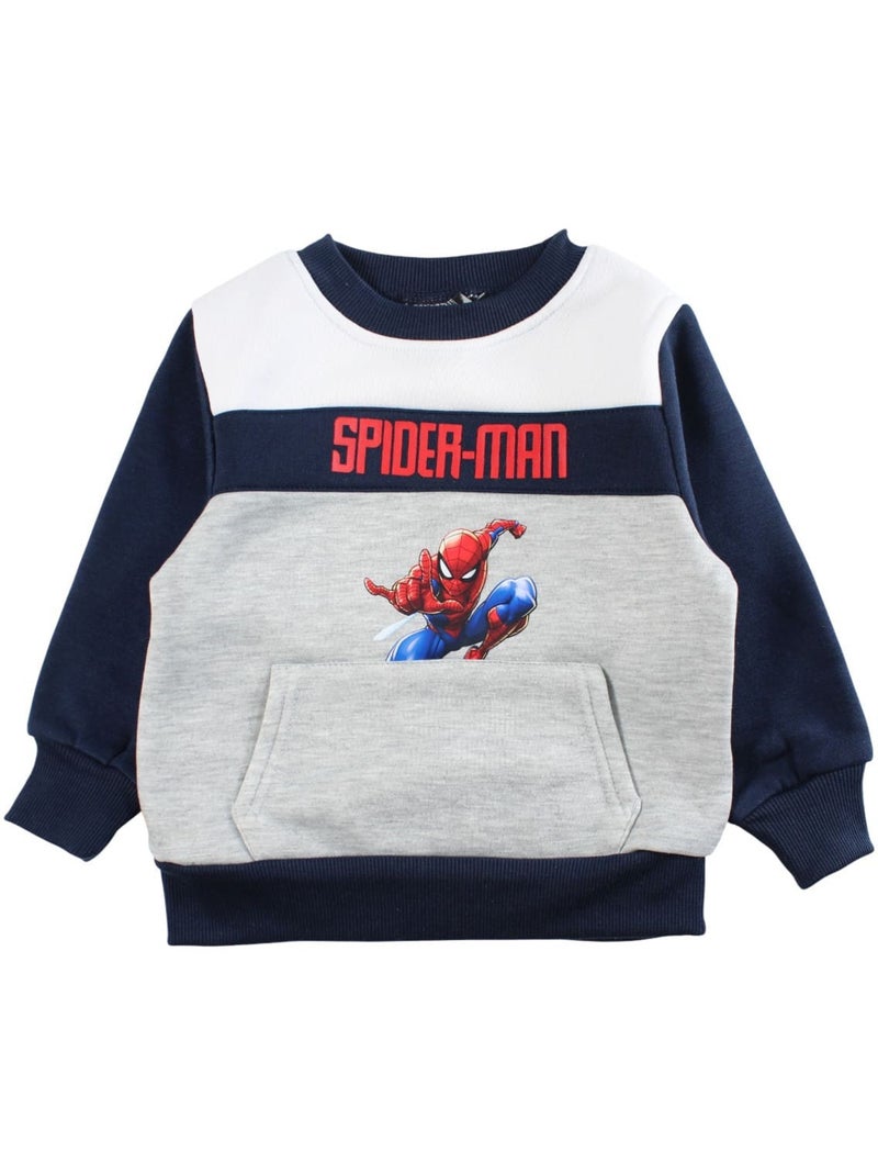 Marvel - Ensemble sweat et pantalon jogging garçon à imprimé Gris - Kiabi