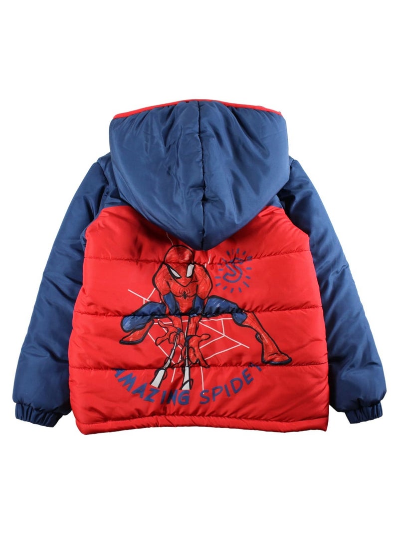 Marvel - Gewatteerde jas Spiderman jongen Rood - Kiabi