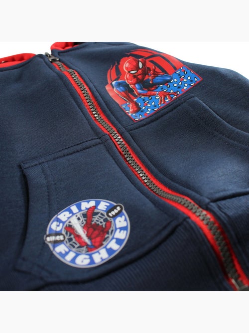 Marvel - Jas met capuchon jongen bedrukt - Kiabi Marvel - Jas met capuchon jongen bedrukt - Kiabi