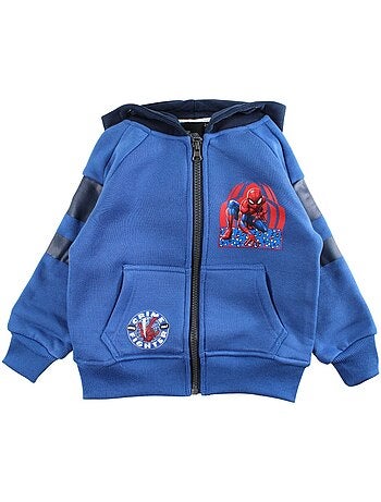 Marvel - Joggingpak set jongen jas met capuchon en broek bedrukt