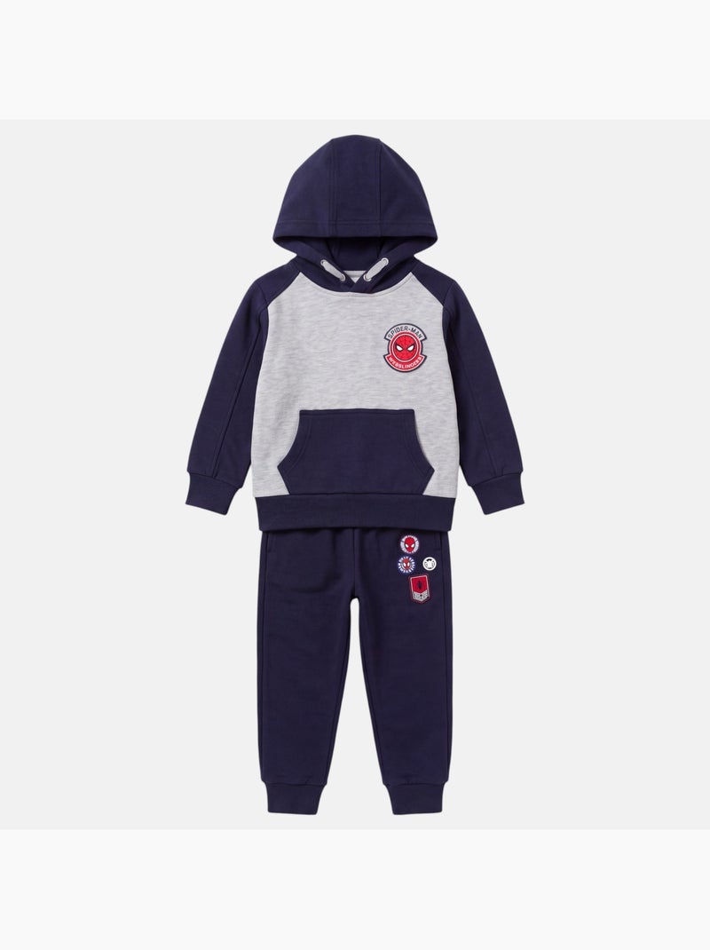 Marvel - jongensset spider-man Marineblauw - Kiabi
