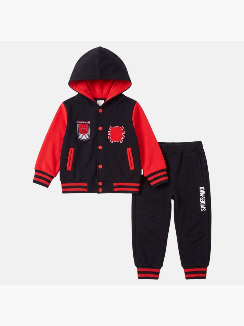 Marvel - jongensset spider-man Zwart - Kiabi