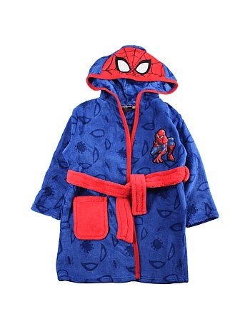 Marvel - peignoir à capuche imprimé avec ceinture