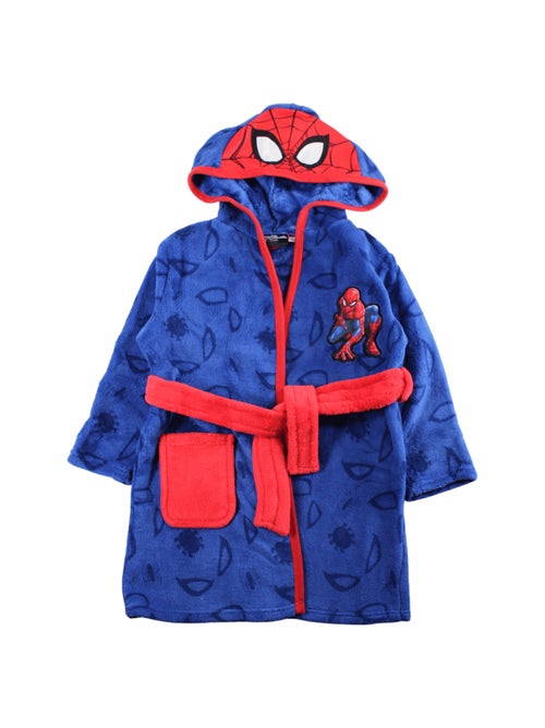 Marvel - peignoir à capuche imprimé avec ceinture - Kiabi