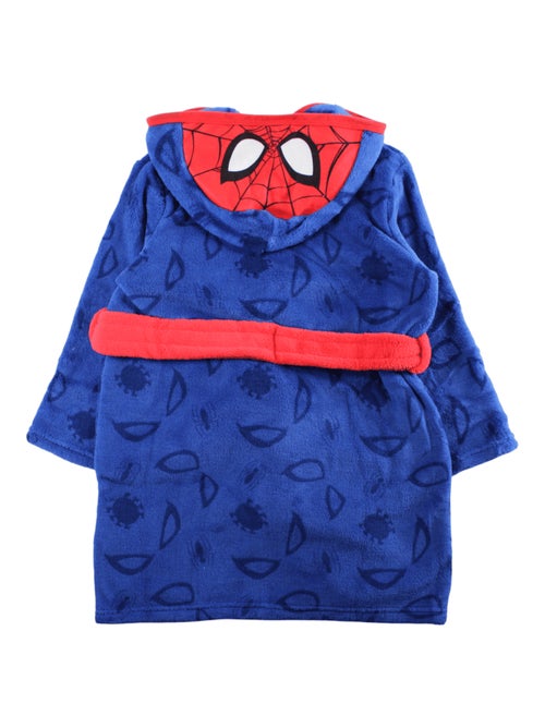 Marvel - peignoir à capuche imprimé avec ceinture - Kiabi