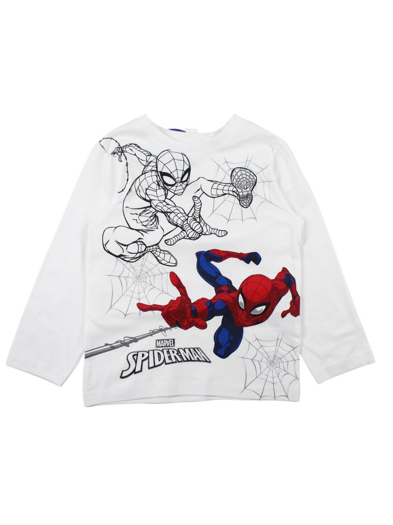 Marvel - Pyjama coton garçon à imprimé Rouge - Kiabi