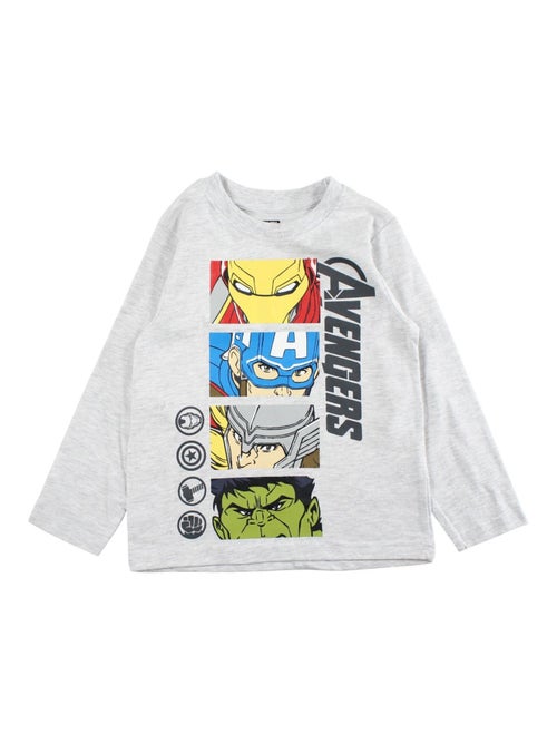 Marvel - Pyjama en coton garçon avec imprimé - Kiabi