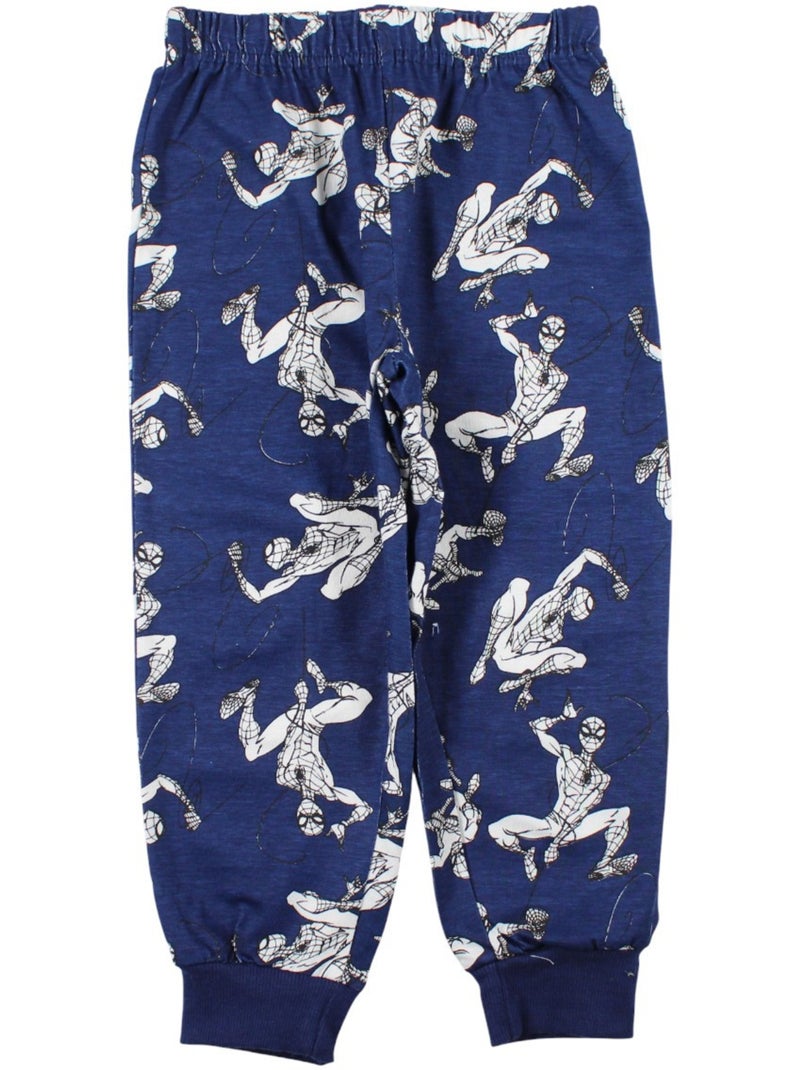 Marvel - Pyjama katoen jongen bedrukt Blauw - Kiabi