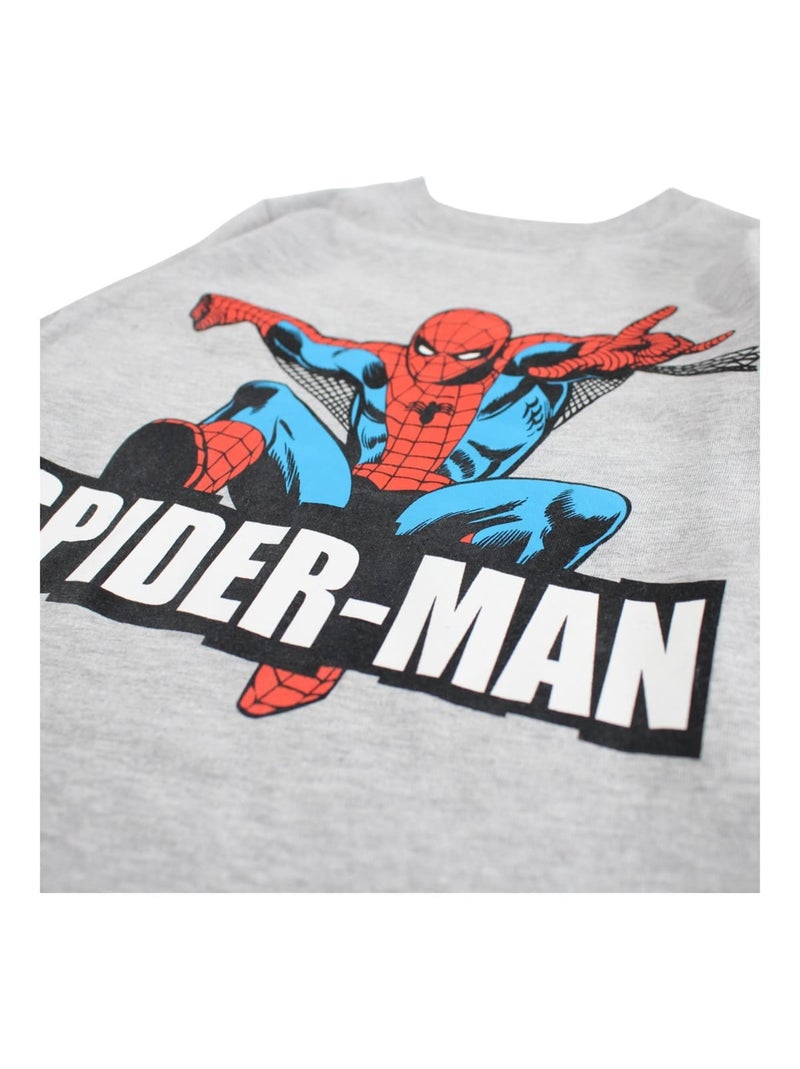 Marvel - Pyjama katoen jongen bedrukt Grijs - Kiabi