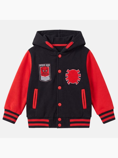 Marvel - spider man jongens baseballjack met capuchon - Kiabi Marvel - spider man jongens baseballjack met capuchon - Kiabi