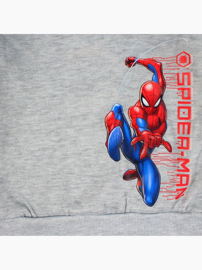 Marvel - spider man jongens hoodie Grijs - Kiabi