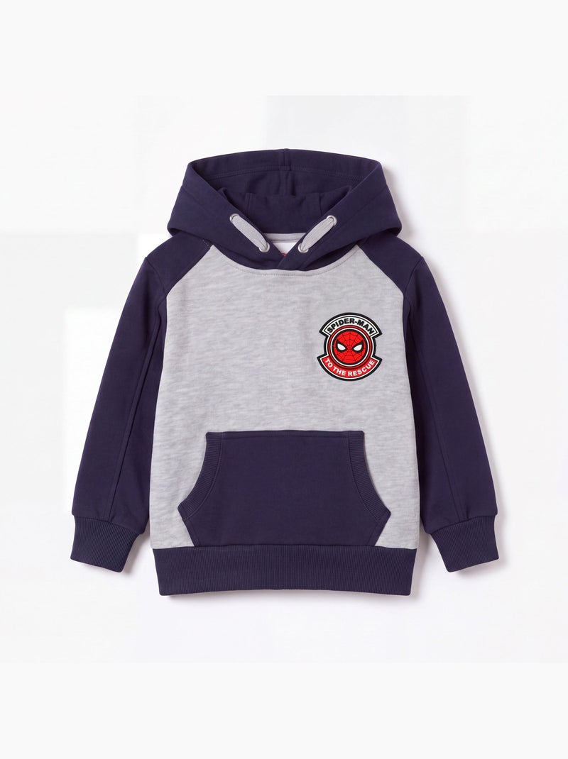 Marvel - spider man jongens hoodie Marineblauw - Kiabi
