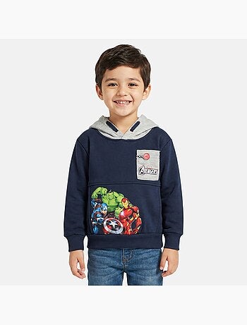Marvel - Sweat à capuche avec poche kangourou