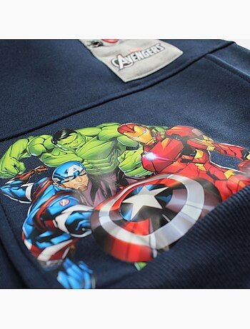 Marvel - Sweat à capuche avec poche kangourou