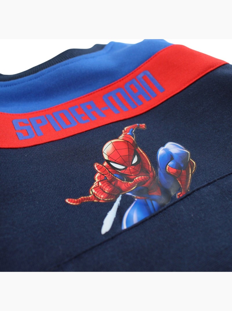 Marvel - Sweat garçon à motif Bleu marine - Kiabi