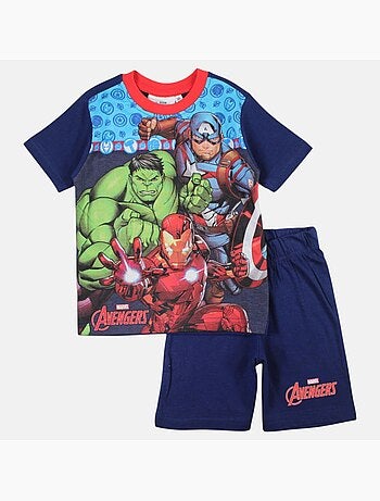 Marvel - T-shirt imprimé avec short assorti