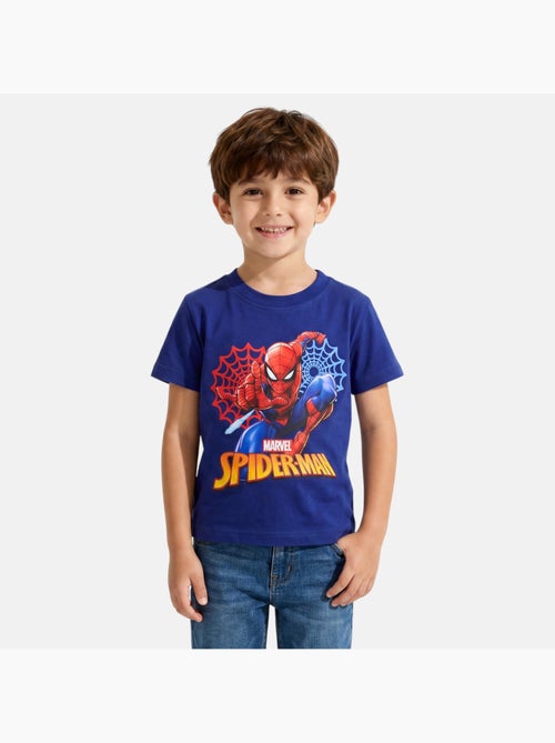 Marvel - T-shirt manches courtes garçon avec personnage - Kiabi