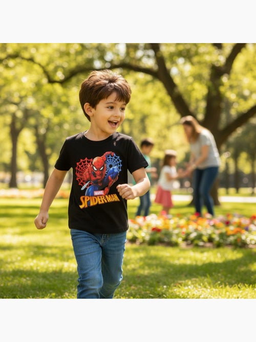 Marvel - T-shirt manches courtes garçon avec personnage - Kiabi