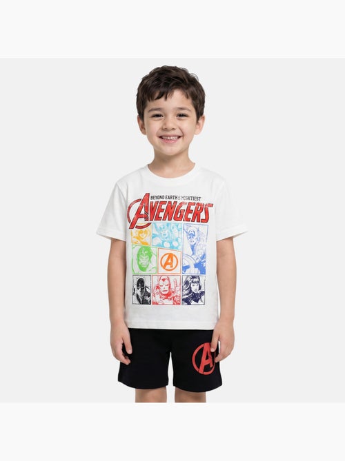 Marvel - T-shirt met print en bijpassende short - Kiabi