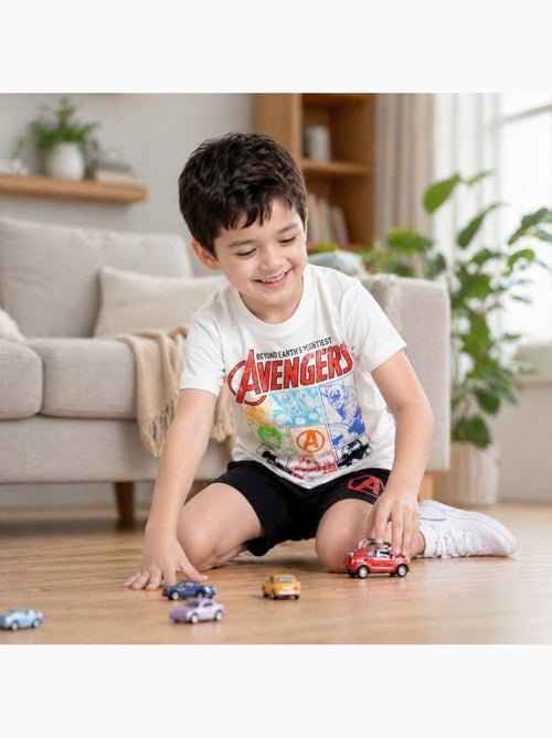 Marvel - T-shirt met print en bijpassende short - Kiabi
