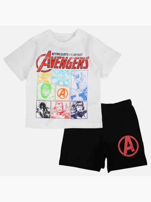 Marvel - T-shirt met print en bijpassende short - Kiabi