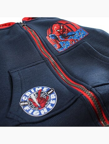 Marvel - Veste sweat à capuche garçon à imprimé