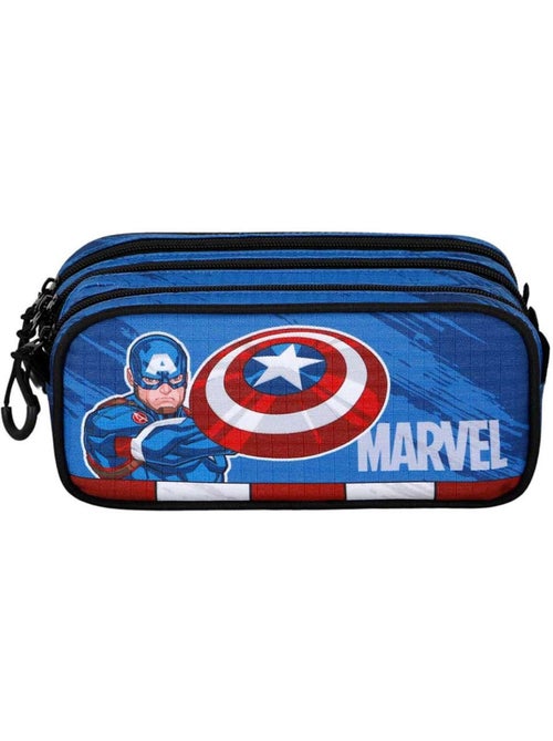 Marvel Captain America Gears Trousse Trick FAN 2.2, Bleu - Kiabi