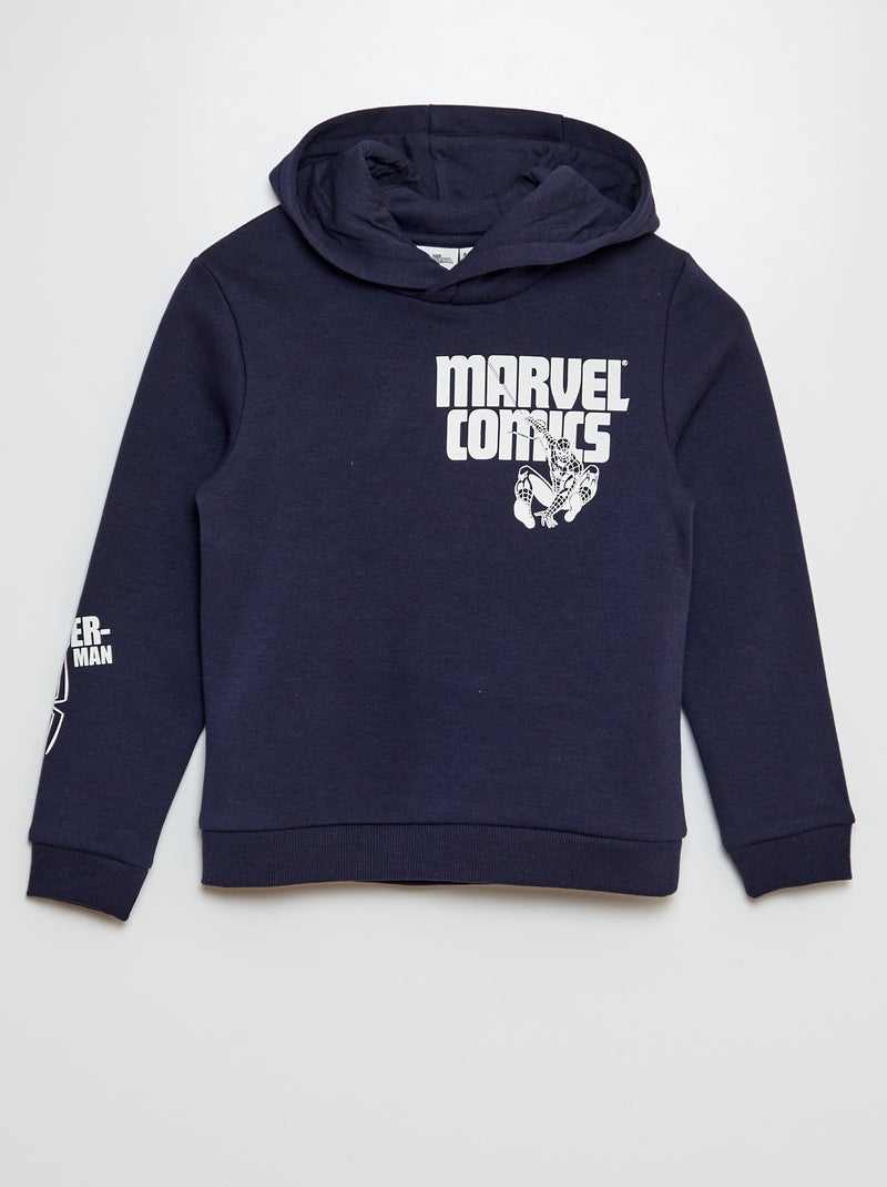 'Marvel'-hoodie met 'Spider-Man'-print BLAUW - Kiabi