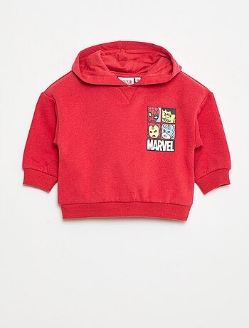 Marvel-joggingpak met hoodie + broek - 2-delig