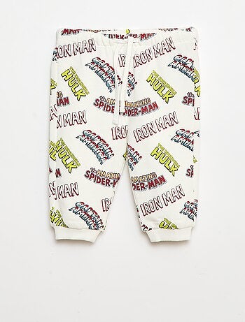 Marvel-joggingpak met hoodie + broek - 2-delig